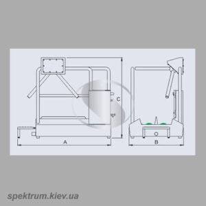Shema-sanpropusknika-s-turniketov-na-vyhode