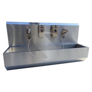 Медицинский умывальник сенсор на два поста